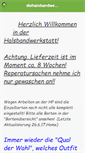 Mobile Screenshot of diehalsbandwerkstatt.de